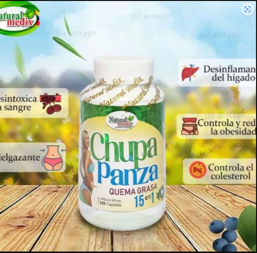 Chupa Panza 100 cápsulas 💊