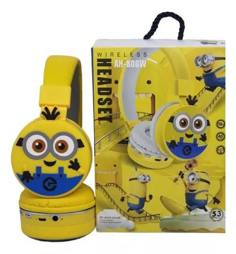 AUDÍFONOS BLUETOOTH MINIONS