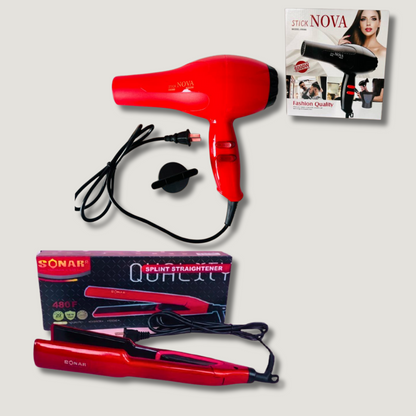 COMBO SECADORA PLANCHA SONAR