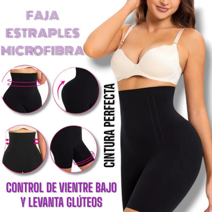 FAJA ESTRAPLES MICROFIBRA TIPO SHORT 🎀