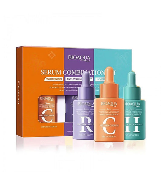 3 SERUM BIOAQUA EN CAJA DE LUJO