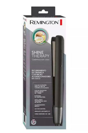 PLANCHA DE CABELLO REMINGTON DE COCO ORIGINAL 🥥